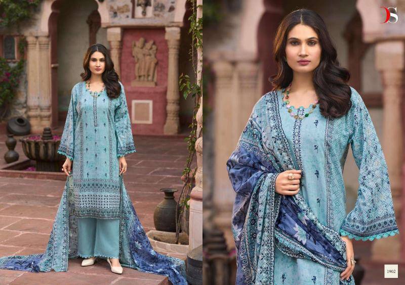 Deepsy suits bin saeed lawn vol- 19  Wholesale Salwar Kameez suppliers in Kolkata